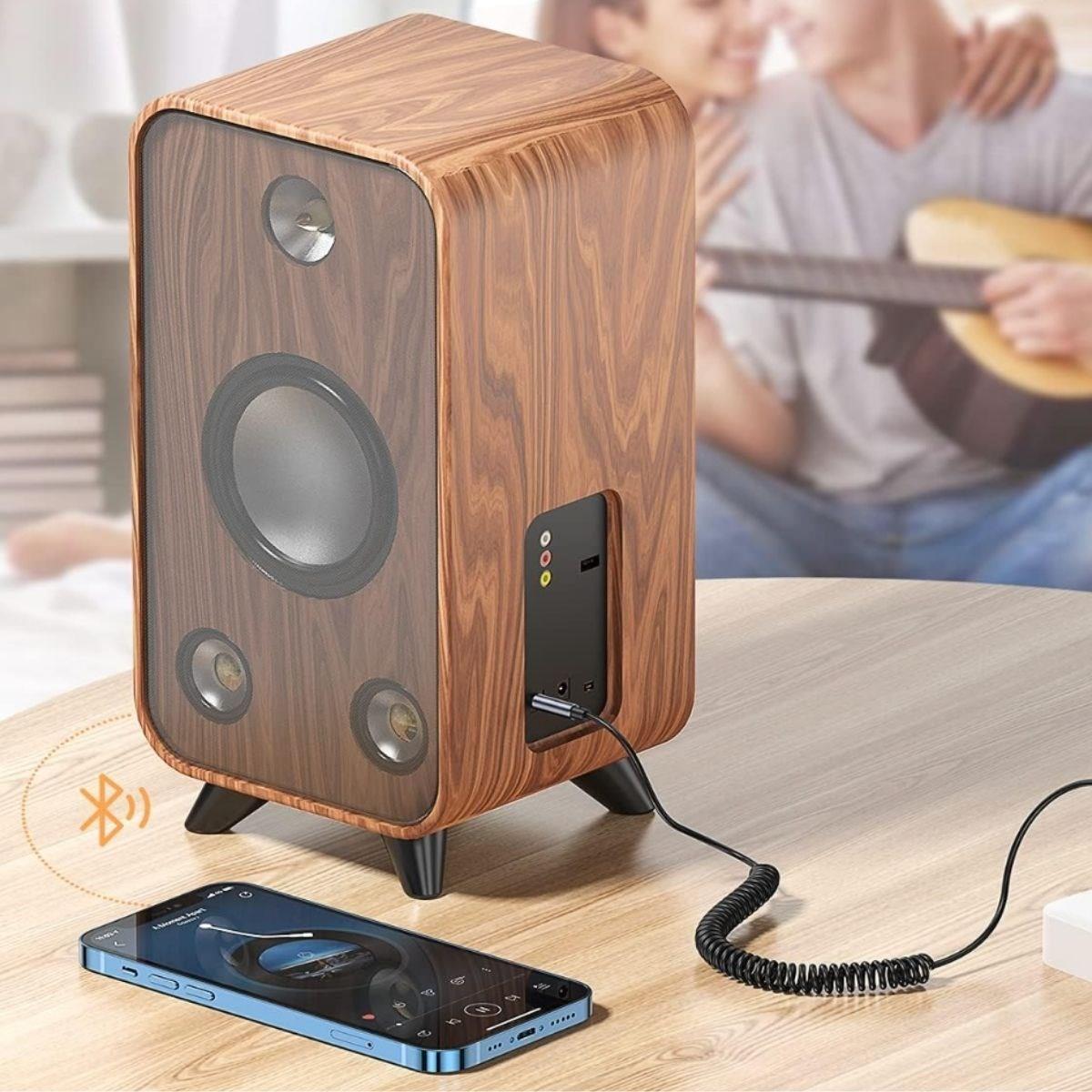 Araba için Bluetooth Aux Alıcısı Wireless Araç Kiti (5286)