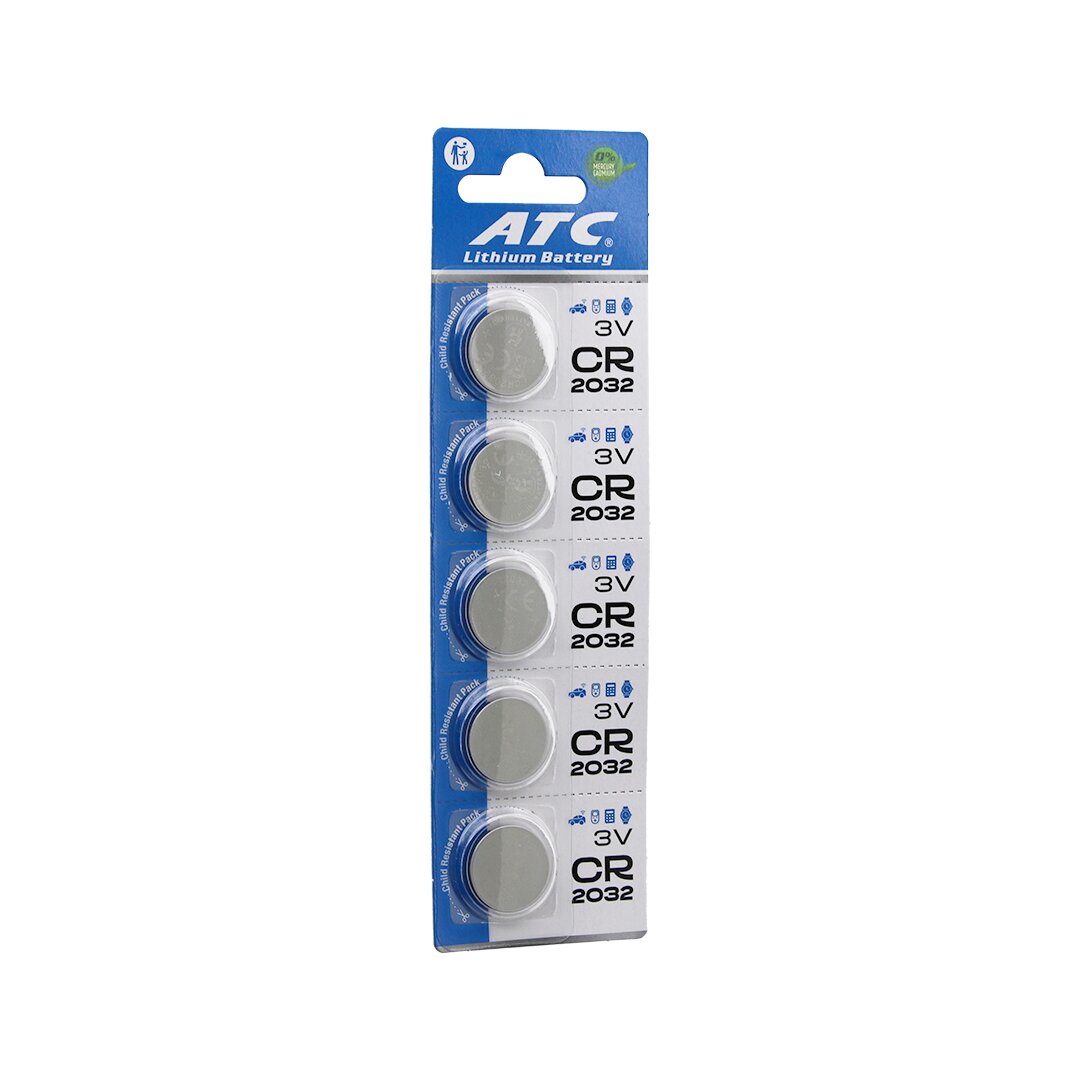 ATC LİTHİUM BATTERY CR-2032 PARA PİL LİTYUM 3V 5Lİ KART (5286)