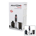 AWOX BARMİX 3İN1 BLENDER SETİ ÇELİK 2Lİ MİKSER ÇELİK RONDO BIÇAK ÇELİK 4 KANATLI BIÇAK 1000W (5286)