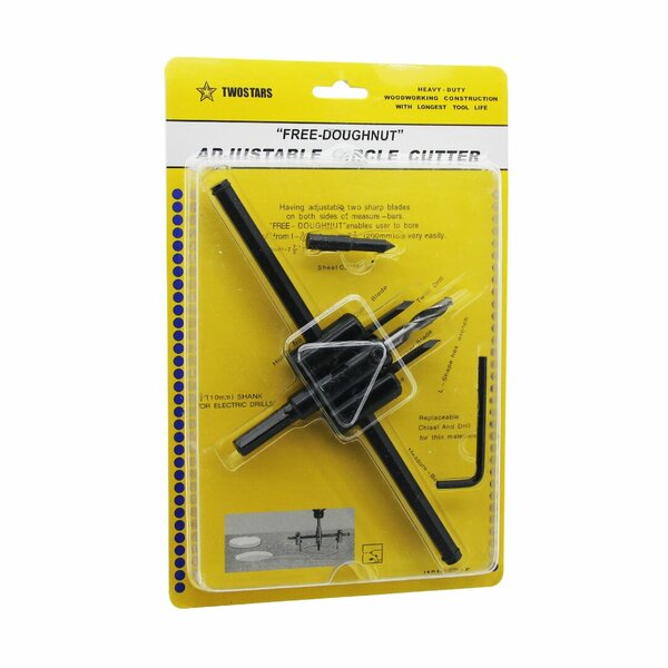 AYARLI  ALÇI PANÇ DELME 2 BIÇAK  1-3 İNÇ/16 30MM - 7-7 İNÇ/8 200MM - 1 İNÇ/8 3MM - 2 İNÇ 50MM (5286)