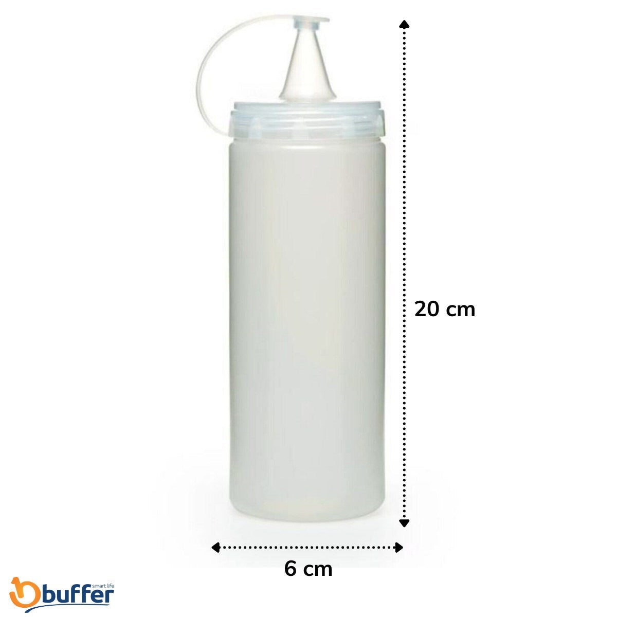 ANKAVERSE® Şeffaf Sızdırmaz Yağ ve Sos Şişesi 400 ml