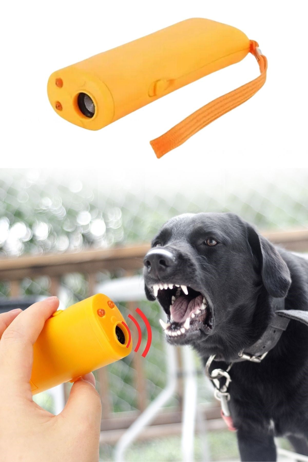 ANKAVERSE® Ultrasonik Köpeksavar Köpek Kovucu Köpek Kornası Eğitim Cihazı