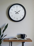 Zentime Pure Time Black 40 Cm Metal Duvar Saati