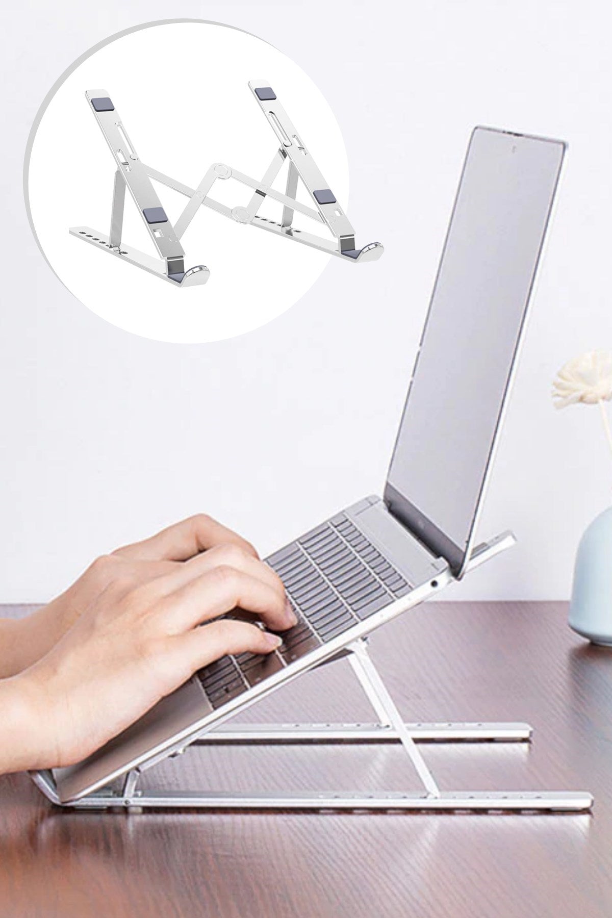 ANKAVERSE® Katlanabilir Ayarlanabilir Laptop Yükseltici