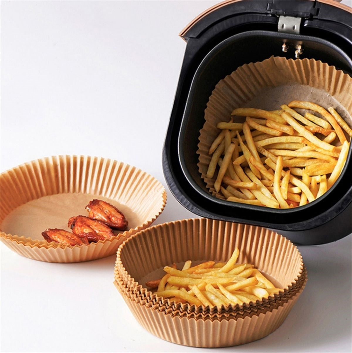 ANKAVERSE® 50'li Air Fryer Yapışmaz Pişirme Kağıdı