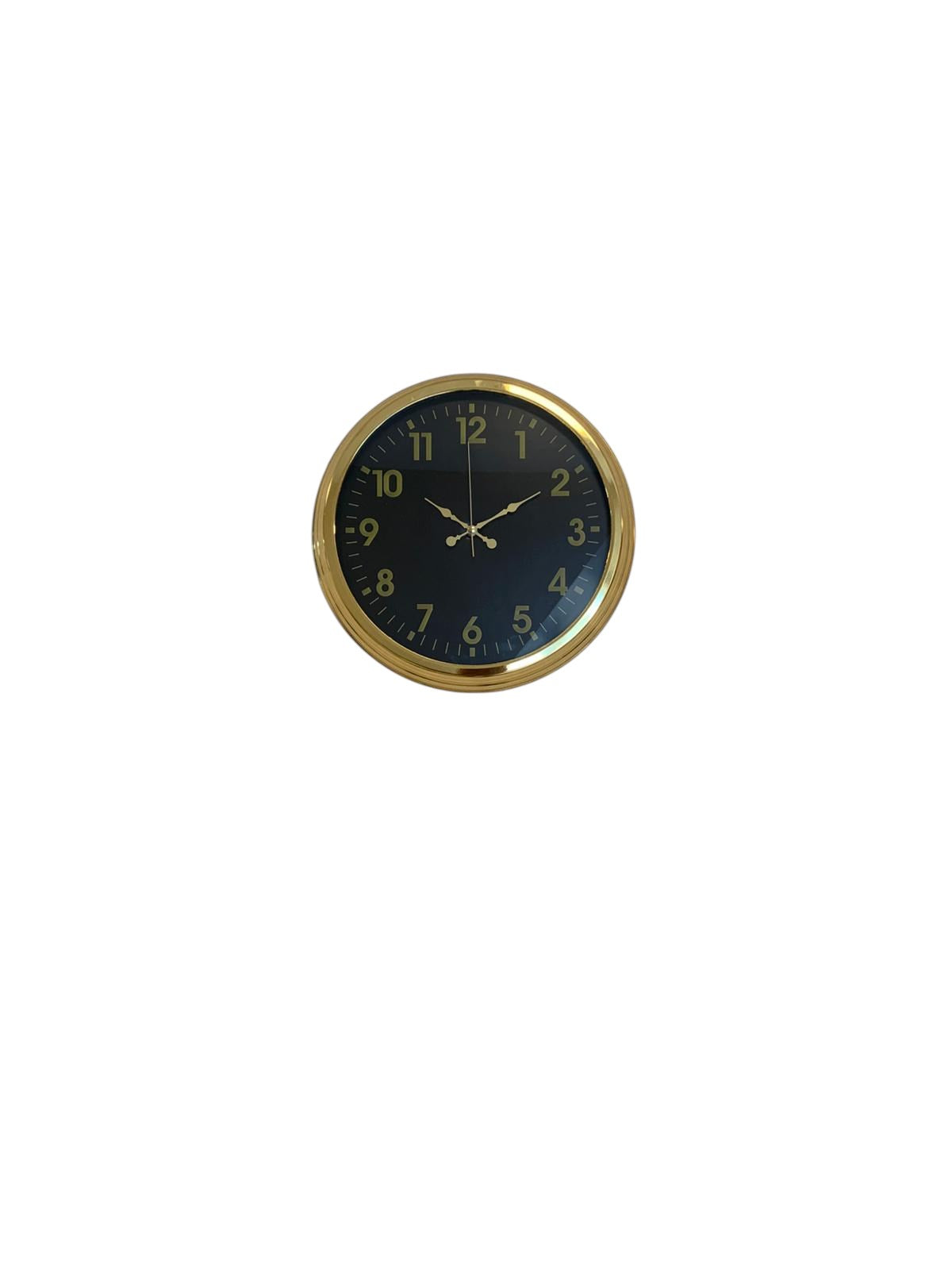 Zentime Golden Night Luxury 40 Cm Metal Duvar Saati