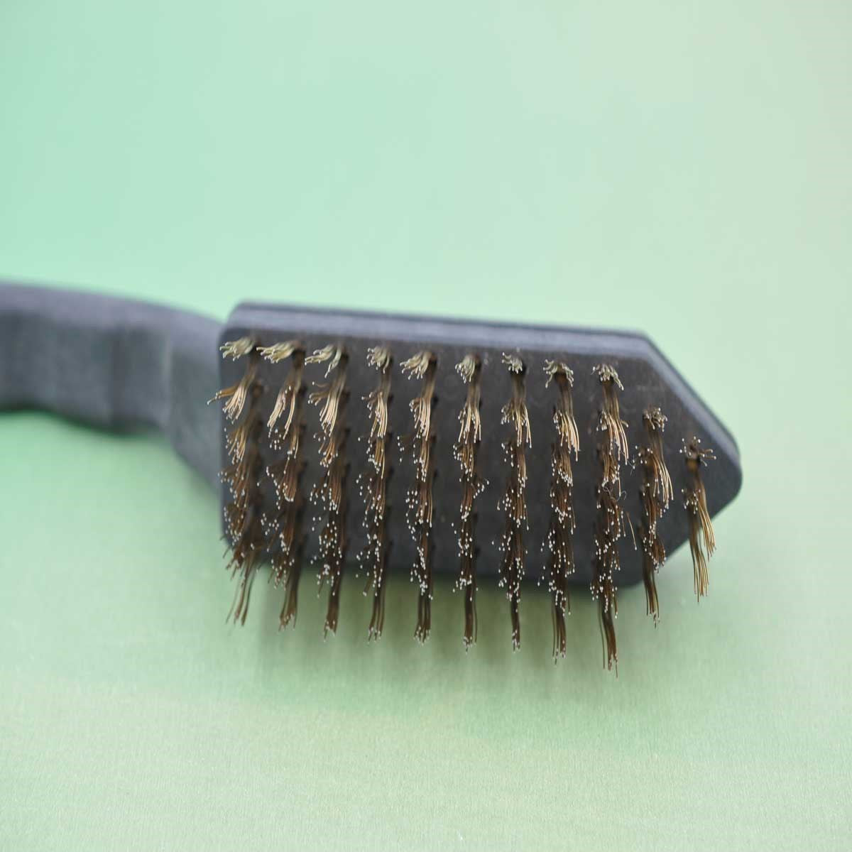 ANKAVERSE® Ergonomik Metal Tel Fırça - Pas ve Kir Temizleyici