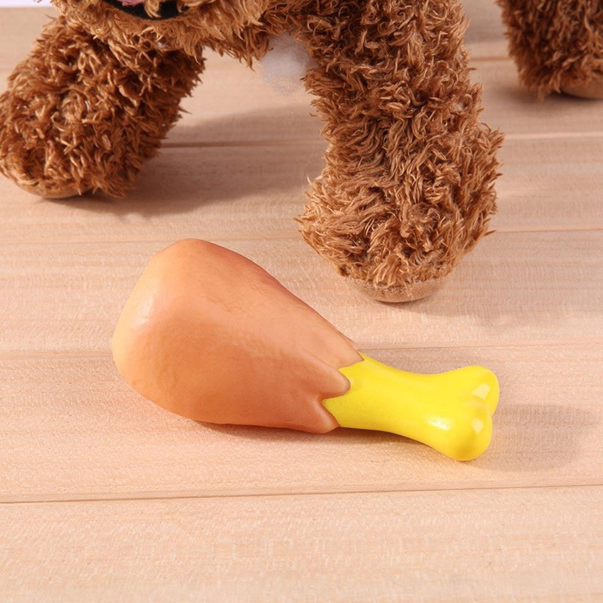 ANKAVERSE Sesli Tavuk Budu Köpek Oyuncağı