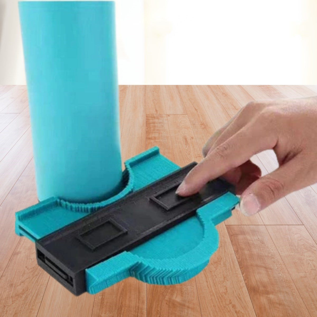 ANKAVERSE® Çok Fonksiyonlu Plastik Kontur Ölçüm Cihazı Ahşap Fayans Şekillendirme Kalıbı