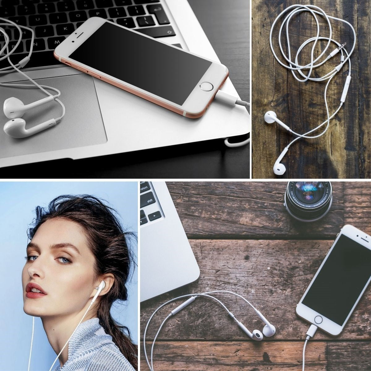 ANKAVERSE® Lightning Bağlantılı Konforlu Kulak İçi Kulaklık