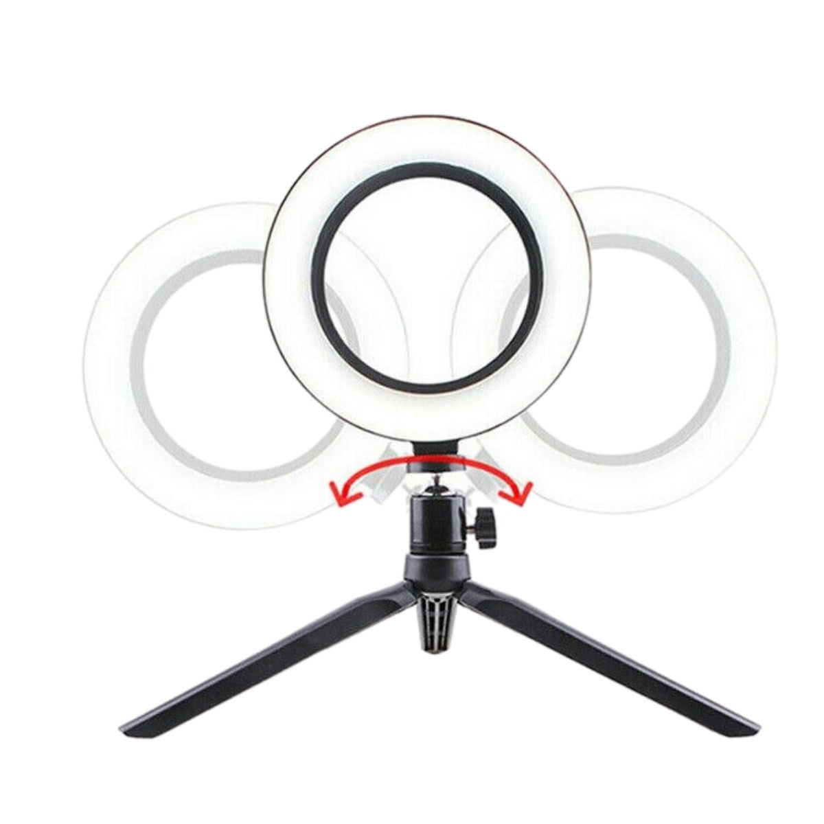 ANKAVERSE® 8inç 20cm Youtube Instagram Tiktok Selfie  Stüdyo Video Fotoğraf Ring Light  Tripod Led Halk