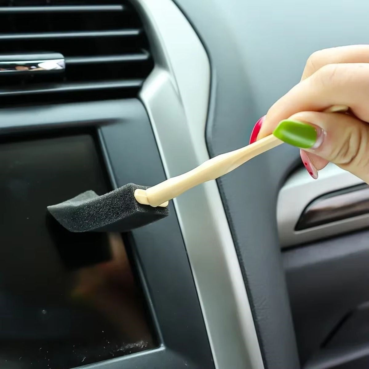 ANKAVERSE® 5'li Araba Havalandırma Temizleme Fırçaları Klima Çıkışları,Toz Alma&Otomobil İçi Detaylı Mini Temizlik Aparatları