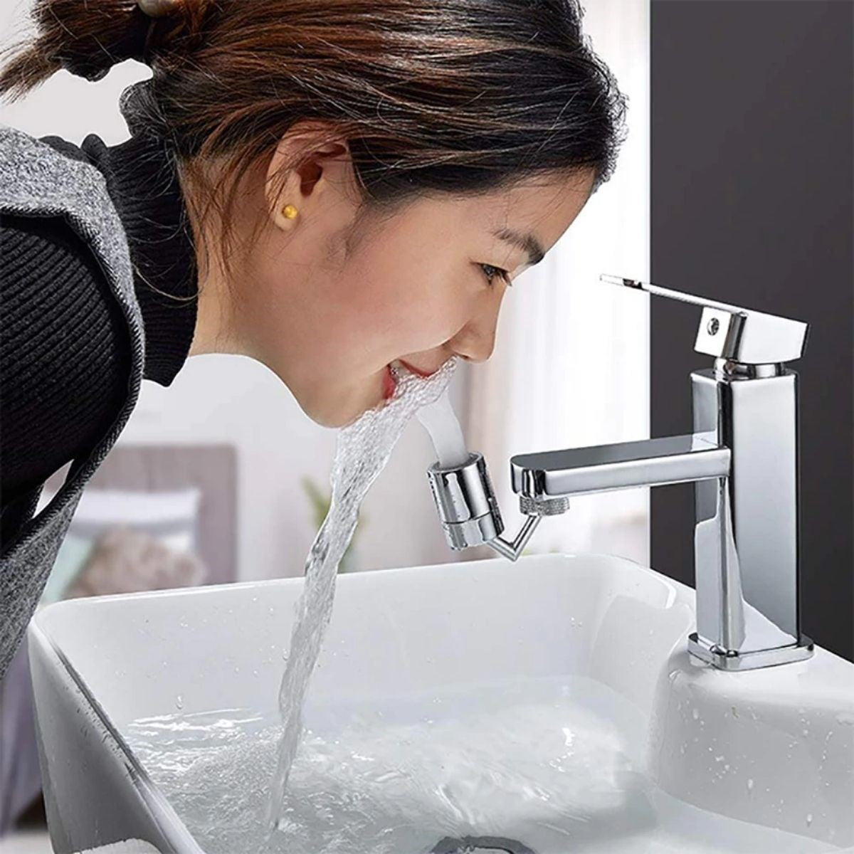 ANKAVERSE® 720° Dönebilen Filtreli Musluk Başlığı