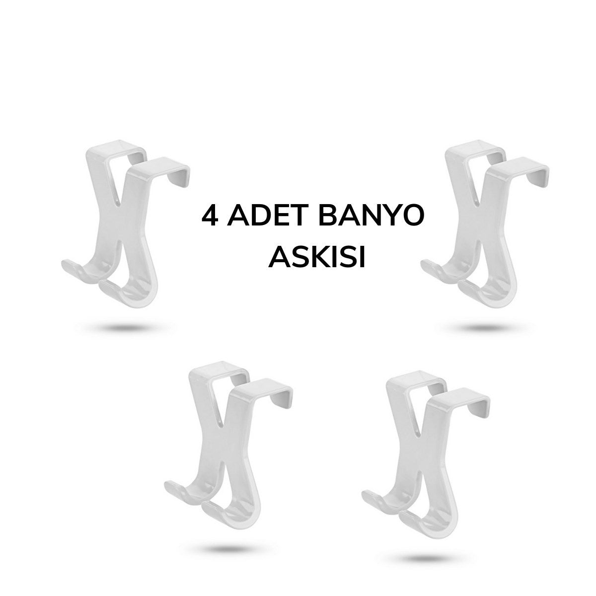 ANKAVERSE® Hang It Pratik 2 Kancalı Havlu Askısı