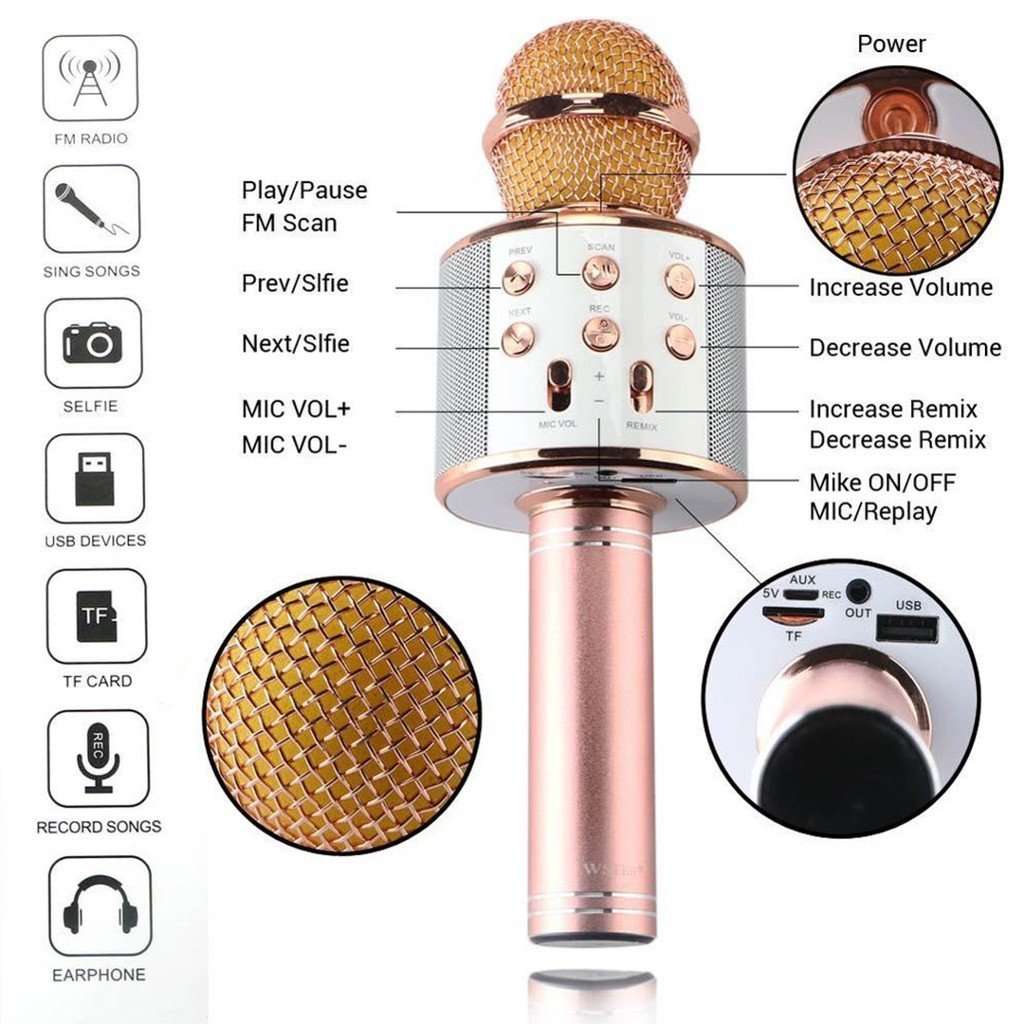 Bluetooth Karaoke Mikrofon (5286)