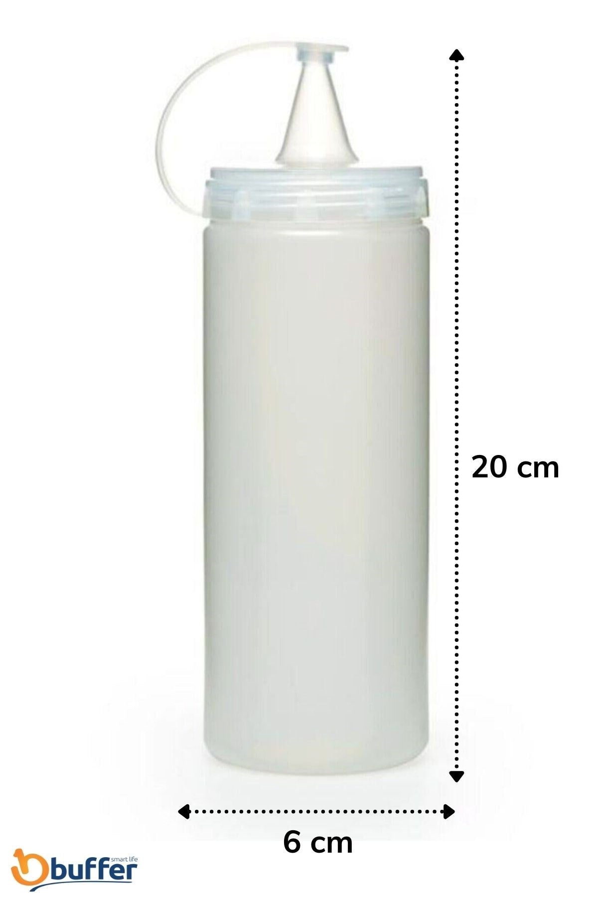 ANKAVERSE® Şeffaf Sızdırmaz Yağ ve Sos Şişesi 400 ml
