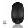 ANKAVERSE® Siyah Renkli Ergonomik Sessiz Kablosuz Mouse – USB Alıcılı, Ofis ve Oyun İçin Konforlu Bilgisayar Faresi MS6310