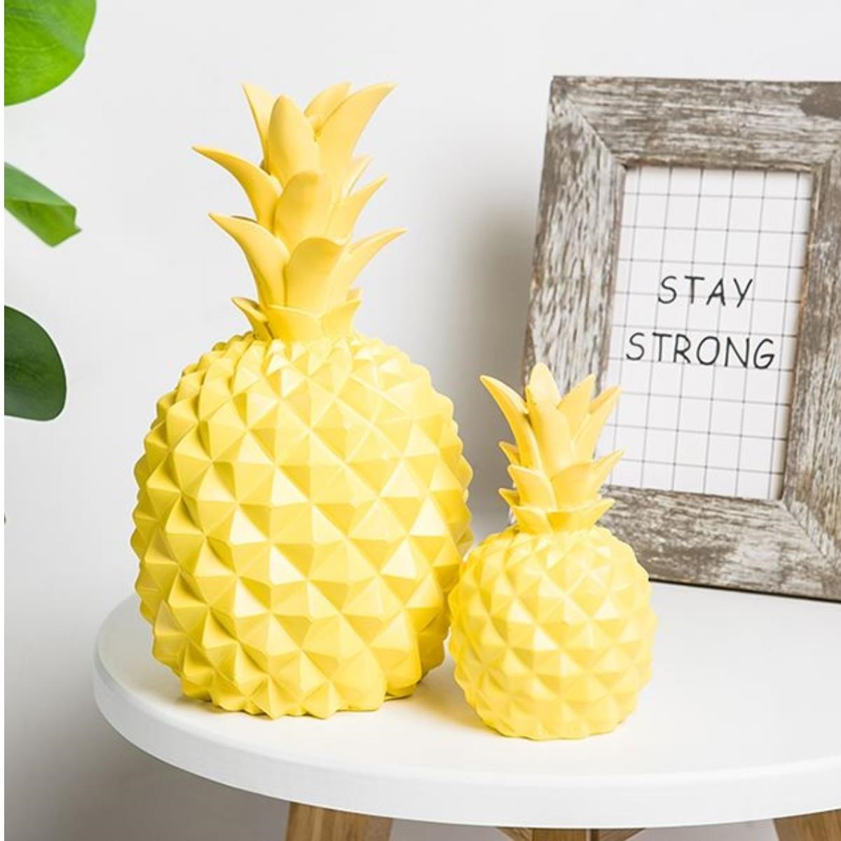 ANKAVERSE® Ananas Şekilli Büyük Boy Pilli Lamba