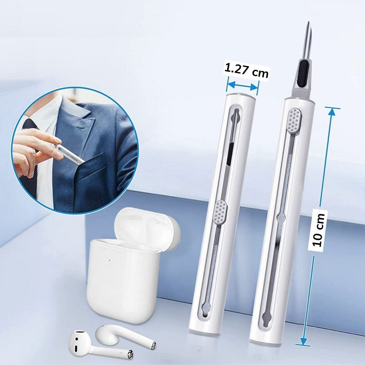 ANKAVERSE® Çok Amaçlı Yumuşak Fırçalı Kulaklık Temizleme Kiti