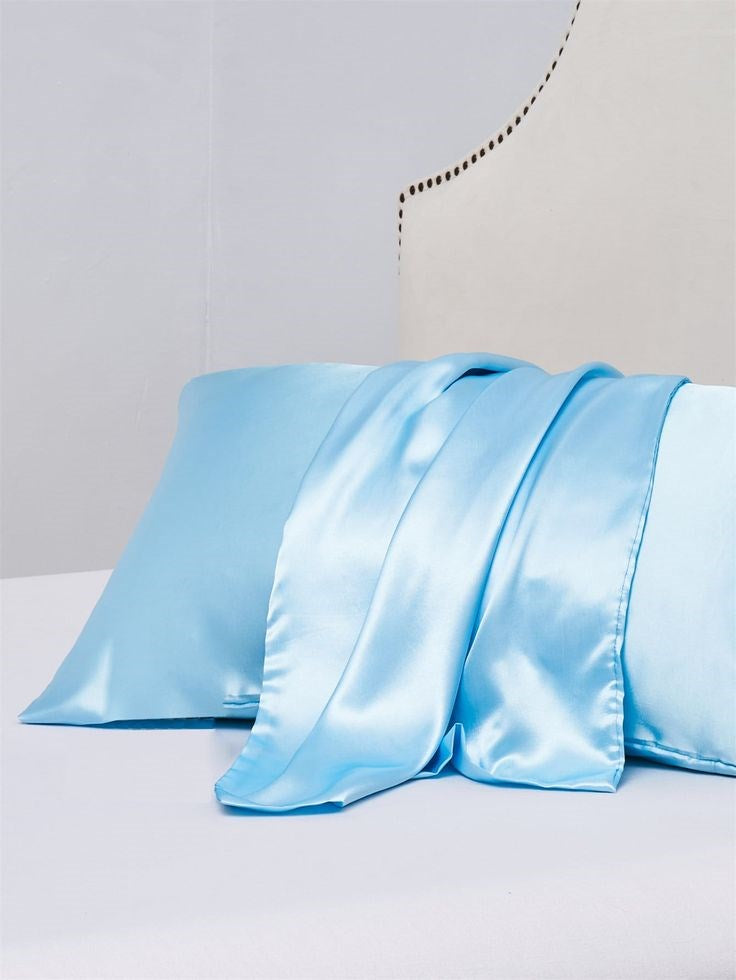 Beauty Sleep 2’li Mikrosaten Set - Saç ve Cilt Dostu Bebek Mavi Yastık Kılıfı