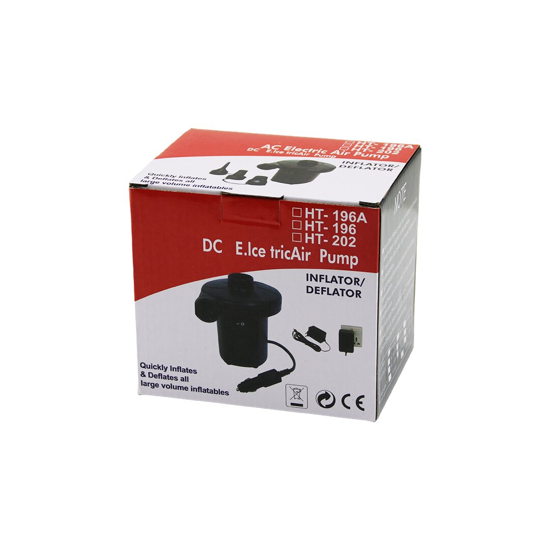 ÇAKMAKLIK FİŞLİ OTO - ARAÇ HAVA POMPA  TAŞINABİLİR  230V (5286)