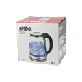 CAM KETTLE SU ISITICISI 1.8LT GİZLİ REZİDANS 360° DÖNEBİLME ÖZELLİK 1850-2200W SK-8029 (5286)