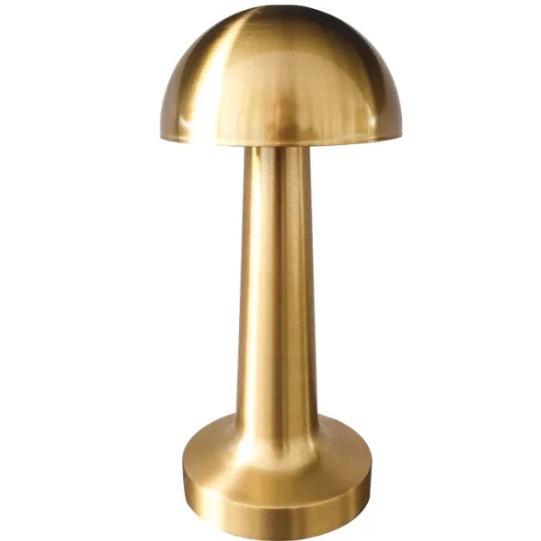 GOLD Mantar Lamba CT-8429 Lizbon 3 Renk Şarjlı Masa Lambası (5286)