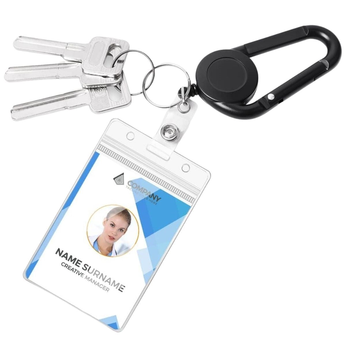 ANKAVERSE® Teleskopik Karabina Anahtarlık