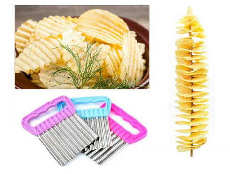 Chips Chopper Şekilli Sebze ve Meyve Dilimleyici (5286)