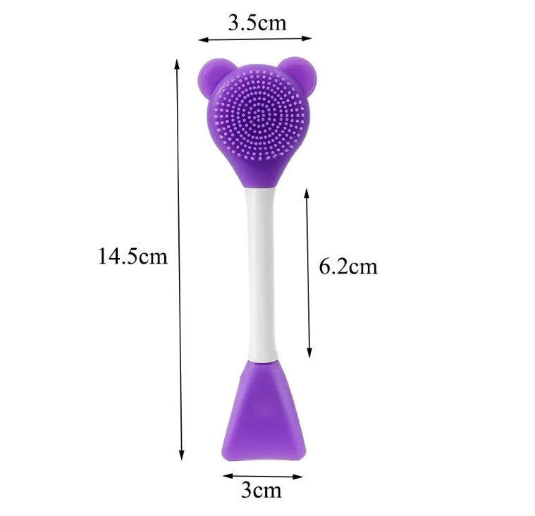 Cilt Bakım Fırçası ve Maske Spatulası (5286)