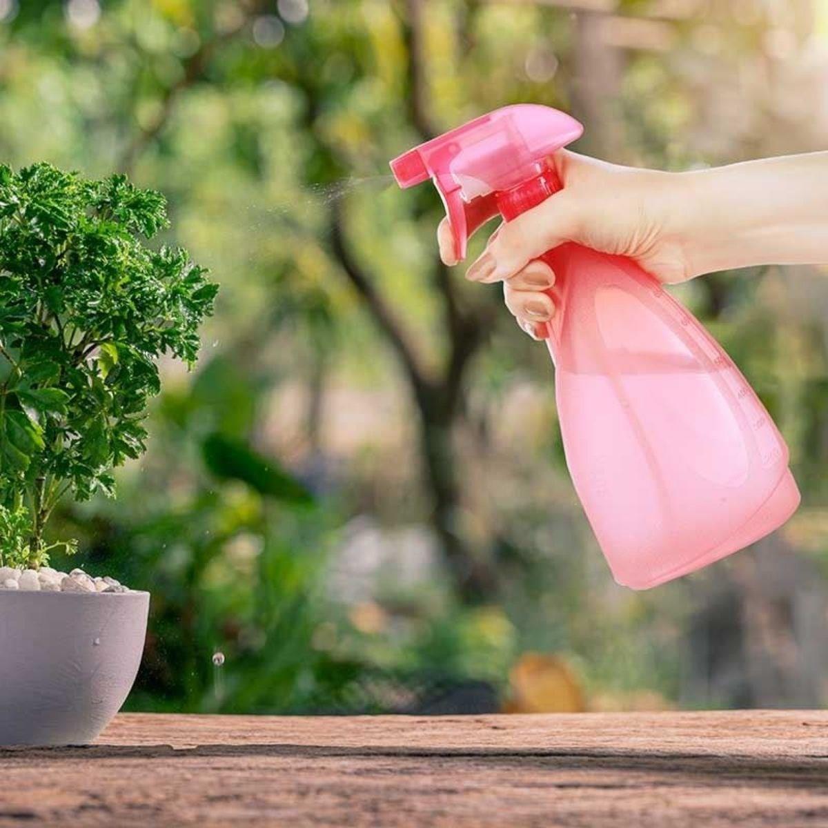 Çok Amaçlı Fısfıs Çiçek Sulama Plastik Su Sprey Şişesi 700 ml TP-219 (5286)