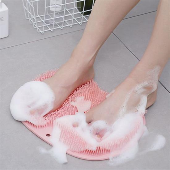 Çok Amaçlı Esnek Yumuşak Banyo El Ayak Vücut Plastik Duş Matı Plastik Banyo Matı (5286)