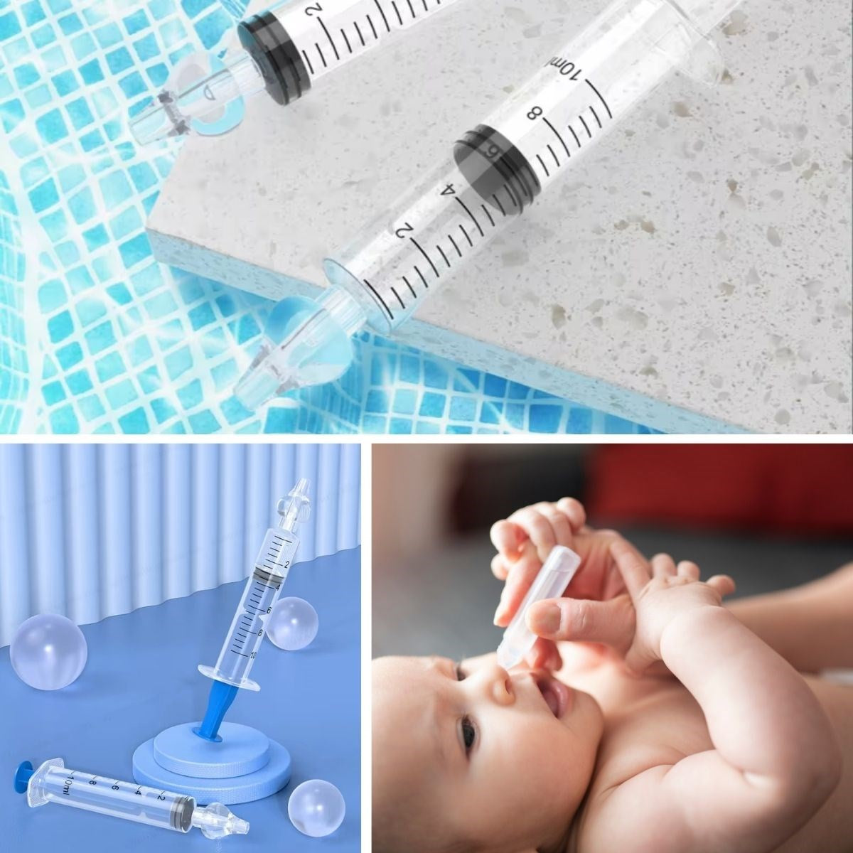 ANKAVERSE® Yeniden Kullanılabilir Burun Temizleyici Şırınga (10ml)