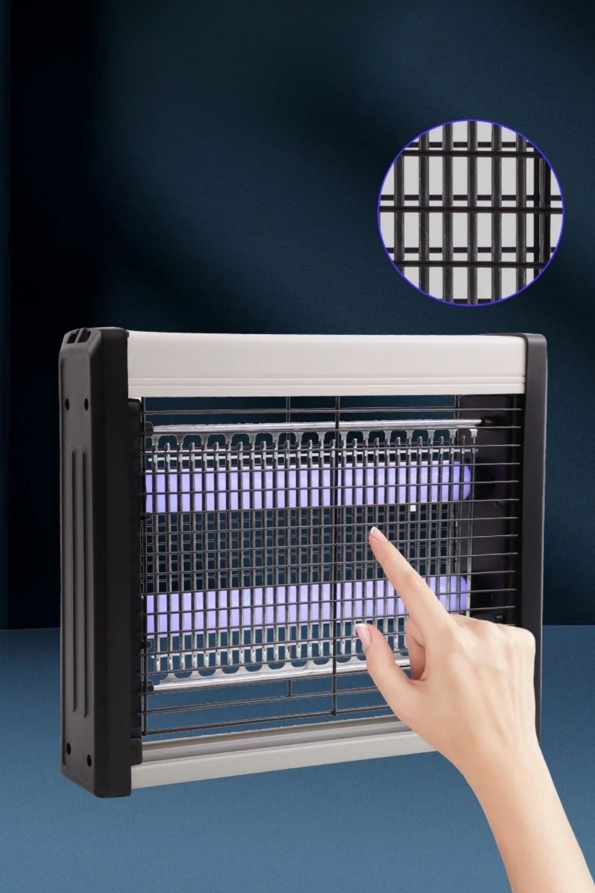 ANKAVERSE® 6W Taşınabilir ve Asılabilir Elektrikli Led Sivrisinek Yok Edici Hem Gece Lambası Hem Haşere Engelleyici Makine
