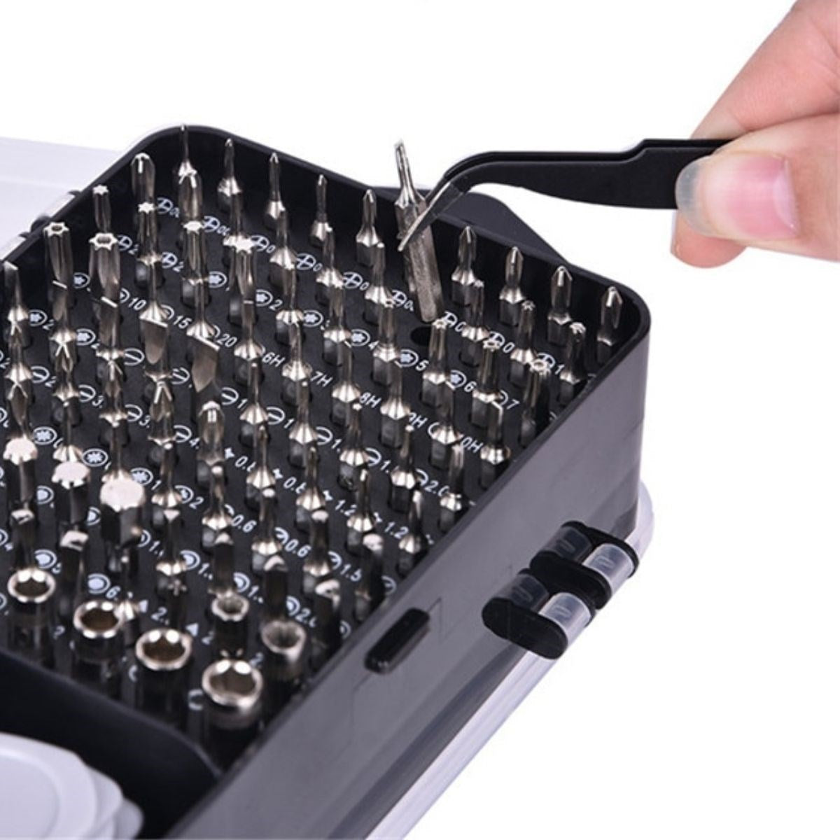 ANKAVERSE® 115 in 1 Hassas Tornavida Onarım Alet Manyetik Sürücü Kitli Elektronik Hassas Tornavida Seti
