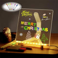 ANKAVERSE® LED Işıklı Fosforlu Yazı Panosu - 20x20 cm