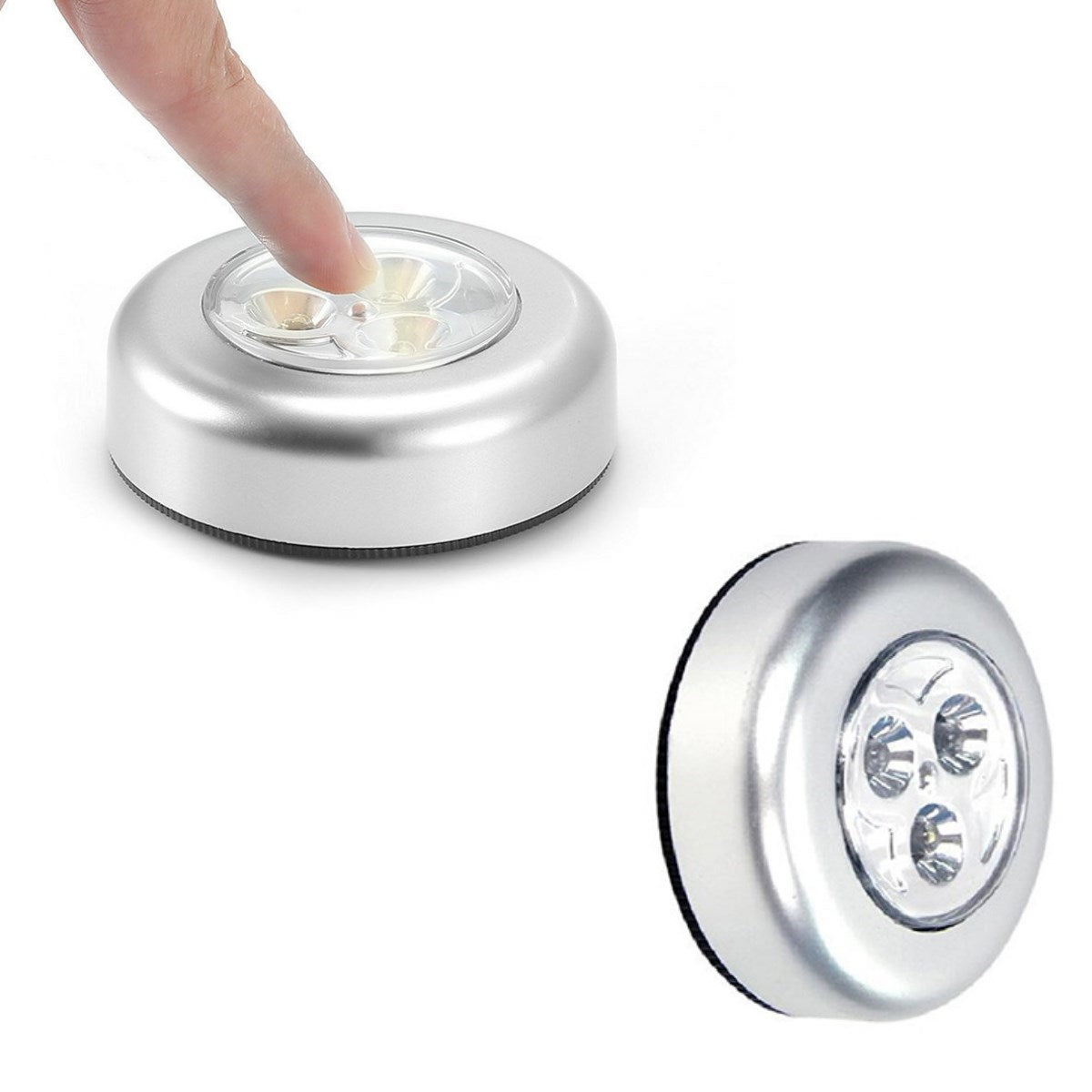 ANKAVERSE® Kablosuz Dokunmatik LED Dolap Lambası (3 LED'li)