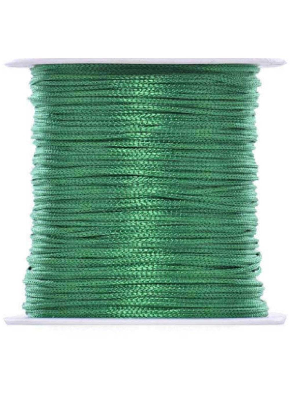 Paraşüt İpi, Bileklik-kolye Örgü İpi 1 Mm 50 Metre Yeşil