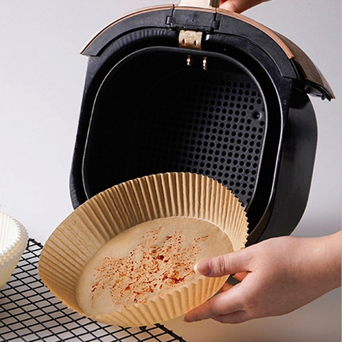 ANKAVERSE® 50'li Air Fryer Yapışmaz Pişirme Kağıdı