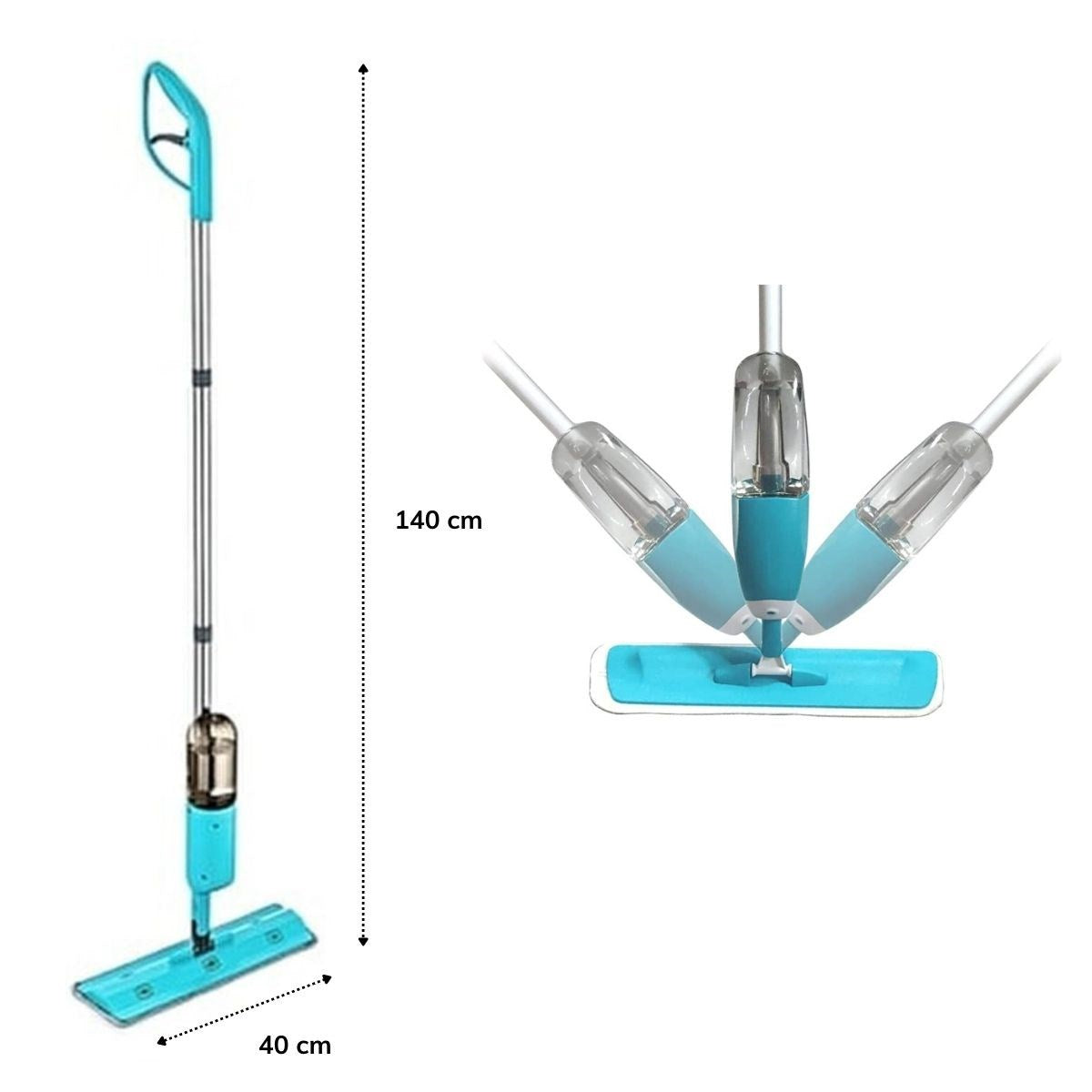 ANKAVERSE® Sihirli Spreyli Döner Mop
