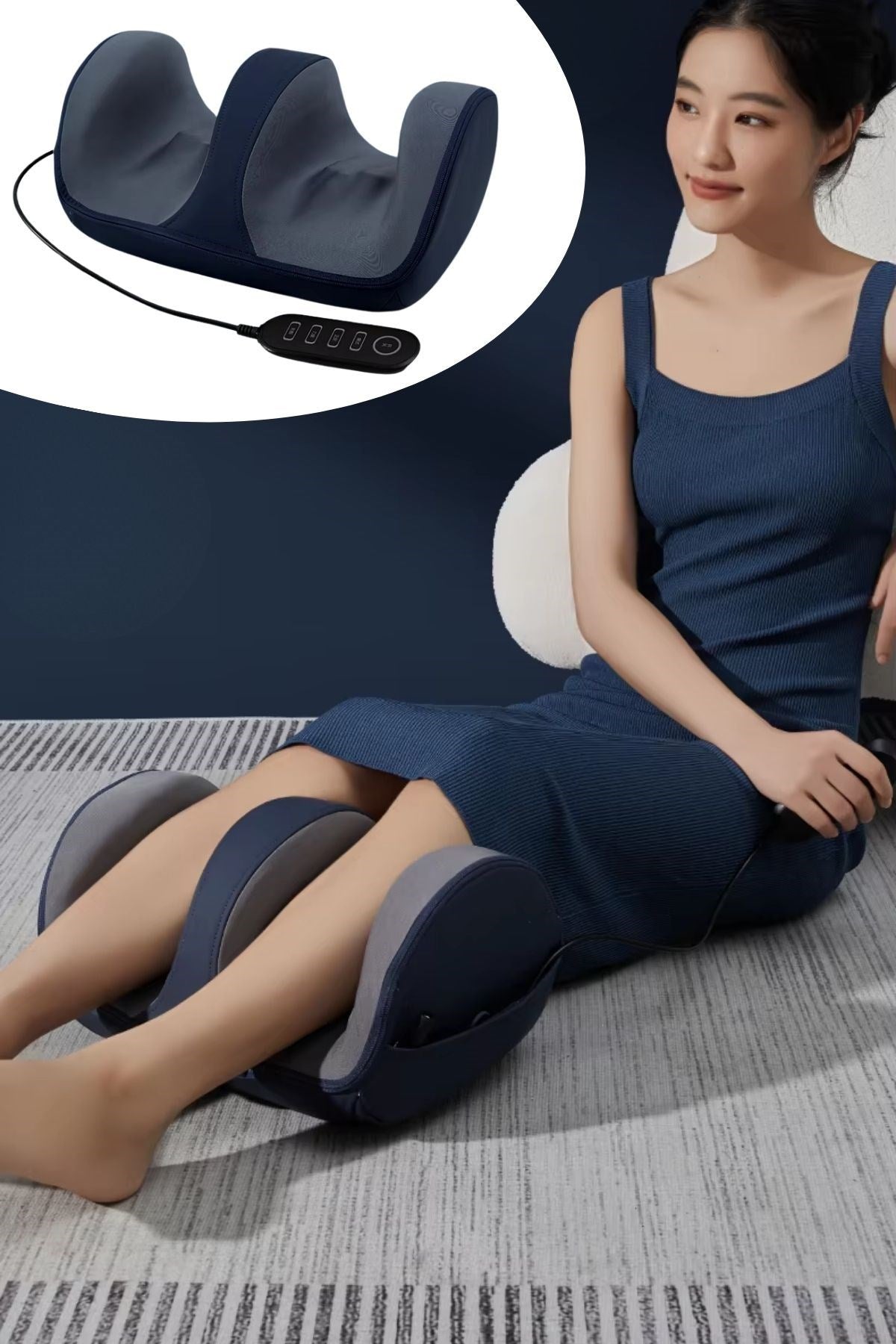 ANKAVERSE® Kumandalı Ayak ve Baldır Masaj Aleti