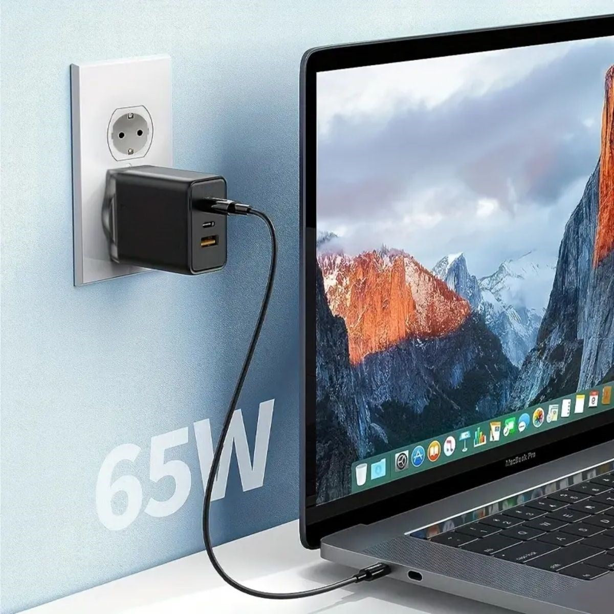 ANKAVERSE® 65W Ultra Hızlı Type-C Şarj Cihazı