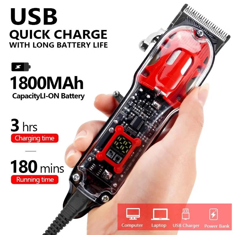 Dearling Şarjlı Saç Kesme Makinesi RF-107 (5286)