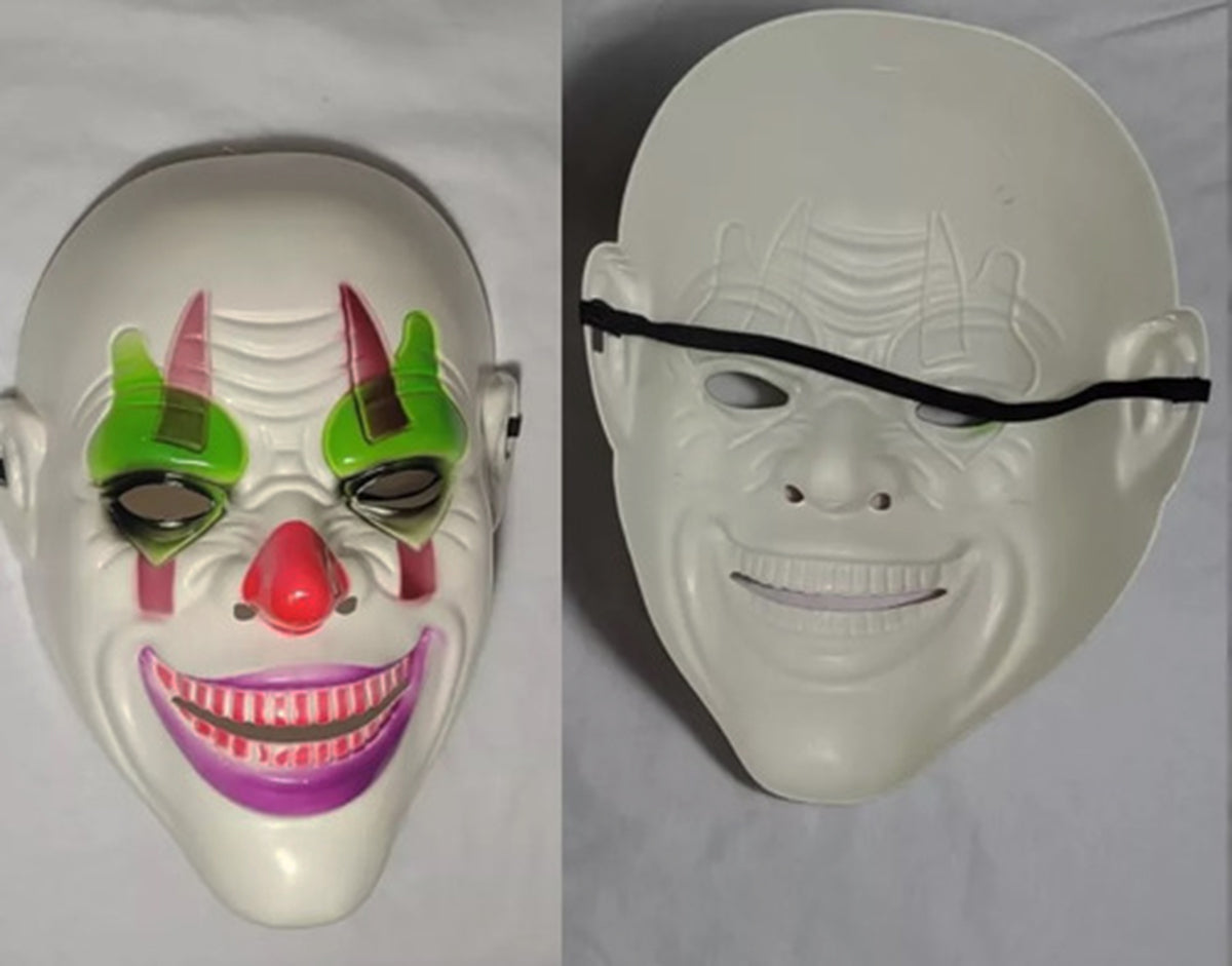 Delirten Gülüş Psikopat Palyaço Temalı Joker Maskesi (5286)