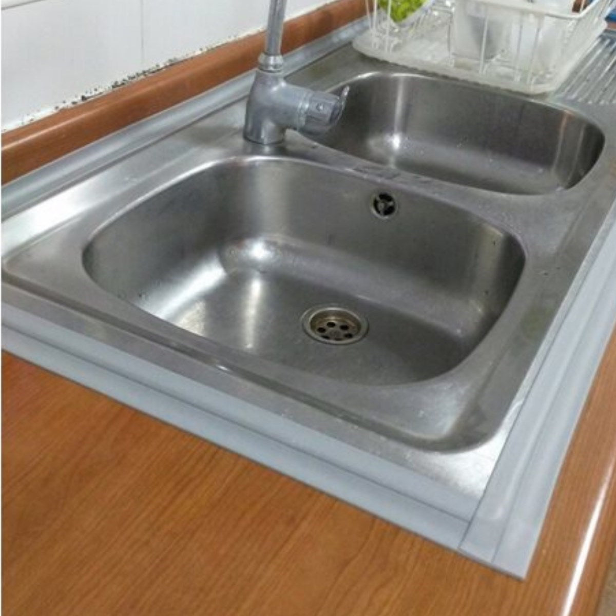 ANKAVERSE® Gri Su Sızdırmaz  Banyo Mutfak Lavabo Küvet İzolasyon Şerit Bant
