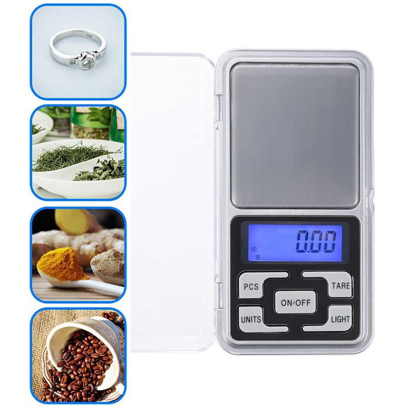Dijital Hassas Elektronik Kuyumcu Cep Terazisi Tartı 200 gr 0.01 gr (5286)