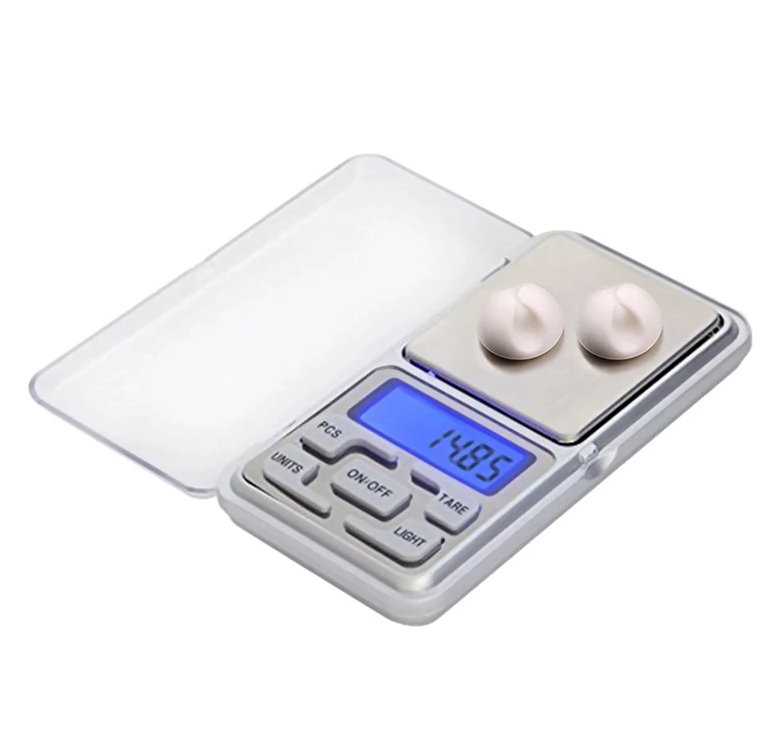 Dijital Hassas Cep Terazi 500 Gr 0.01 Taksimat Notebook (5286)