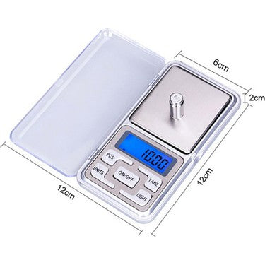 Dijital Hassas Elektronik Kuyumcu Cep Terazisi Tartı 200 gr / 0.01 gr (5286)