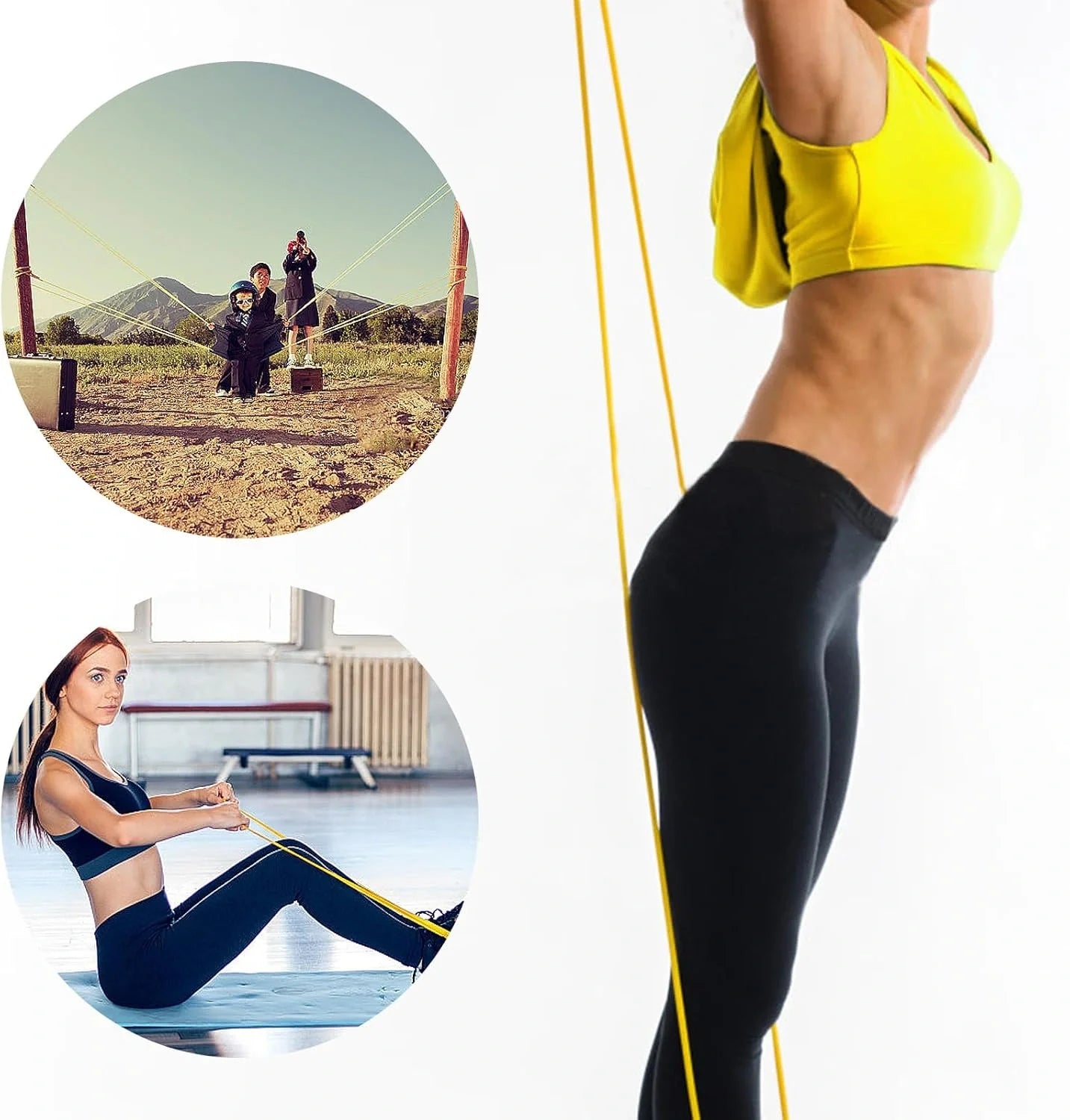 Direnç Bandı, Training Band, Sarı, 3-7 kg (5286)