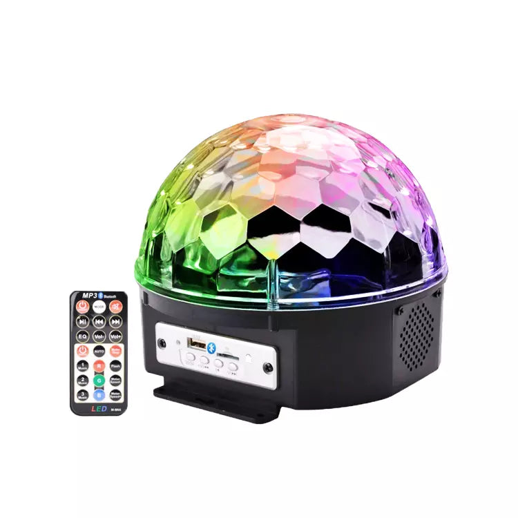 Disko Topu Bluetooth Kumandalı Led Kristal (5286)